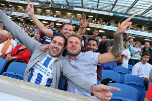 Brighton and Hove Albion vs. Nottingham Forest: Sky Bet Championship Showdown at American Express Community Stadium (July 2015)