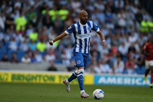 Brighton and Hove Albion vs. Nottingham Forest: Sky Bet Championship Showdown at American Express Community Stadium (July 2015)