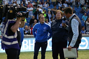 Brighton and Hove Albion vs. Nottingham Forest: Sky Bet Championship Showdown at American Express Community Stadium (July 2015)
