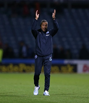 Huddersfield Town 18AUG15 Prints: Brighton and Hove Albion vs. Huddersfield Town: Sky Bet Championship Clash at John Smiths Stadium (18-08-2015)