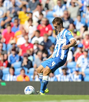 Brighton and Hove Albion vs. Blackburn Rovers: Sky Bet Championship Showdown at American Express Community Stadium (August 22, 2015)