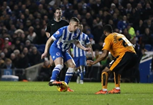 Wolverhampton Wanderers 01JAN16 Prints: Brighton and Hove Albion vs
