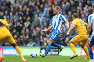 Brighton and Hove Albion vs. Preston North End: A Fierce EFL Sky Bet Championship Clash at the American Express Community Stadium (15OCT16)