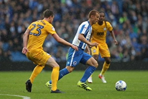 Brighton and Hove Albion vs. Preston North End: A Fierce EFL Sky Bet Championship Clash at the American Express Community Stadium (15OCT16)