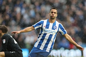 Brighton and Hove Albion vs. Preston North End: A Fierce EFL Sky Bet Championship Clash at the American Express Community Stadium (15OCT16)