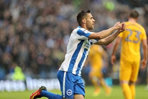 Brighton and Hove Albion vs. Preston North End: A Fierce EFL Sky Bet Championship Clash at the American Express Community Stadium (15OCT16)