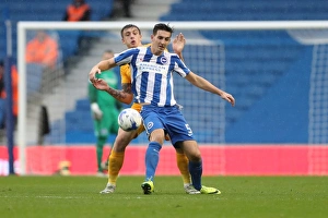 Brighton and Hove Albion vs. Preston North End: A Fierce EFL Sky Bet Championship Clash at the American Express Community Stadium (15OCT16)