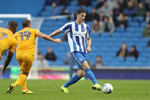 Brighton & Hove Albion vs. Preston North End: A Fierce EFL Sky Bet Championship Clash at the American Express Community Stadium (15OCT16)