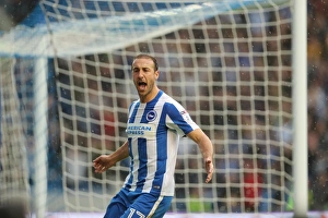 Brighton and Hove Albion vs. Preston North End: A Fierce EFL Sky Bet Championship Clash at the American Express Community Stadium (15OCT16)