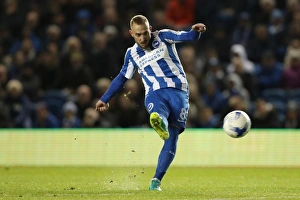 Brighton and Hove Albion vs. Wolverhampton Wanderers: EFL Sky Bet Championship Showdown at American Express Community Stadium (19th October 2016)