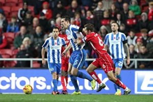 Brighton and Hove Albion vs. Bristol City: EFL Sky Bet Championship Showdown at Ashton Gate Stadium (November 2016)