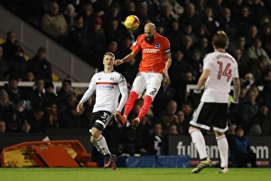 Brighton and Hove Albion vs. Fulham: EFL Sky Bet Championship Clash at Craven Cottage (02JAN17) - Intense Match Action