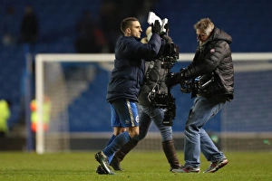 Brighton and Hove Albion vs. Sheffield Wednesday: Intense Championship Clash at American Express Community Stadium (January 2017)
