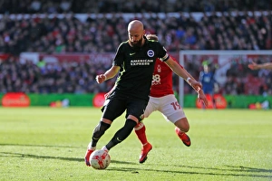 Brighton and Hove Albion vs. Nottingham Forest: EFL Sky Bet Championship Clash at City Ground (04MAR17) - Match Action