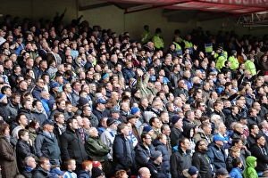 Brighton and Hove Albion vs. Nottingham Forest: EFL Sky Bet Championship Clash at City Ground (04MAR17) - Intense Match Action