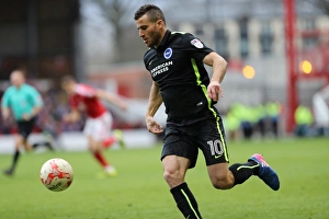Brighton and Hove Albion vs. Nottingham Forest: EFL Sky Bet Championship Clash at City Ground (04MAR17) - Match Action