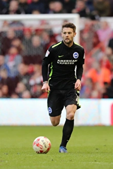 Brighton and Hove Albion vs. Nottingham Forest: EFL Sky Bet Championship Clash at City Ground (04MAR17) - Intense Match Action