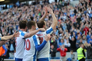 Brighton and Hove Albion vs. Blackburn Rovers: EFL Sky Bet Championship Showdown at American Express Community Stadium (April 1, 2017)