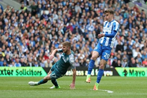 Brighton and Hove Albion vs. Wigan Athletic: A Fierce EFL Sky Bet Championship Clash at the American Express Community Stadium (17APR17)
