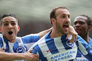 Brighton and Hove Albion vs. Wigan Athletic: A Fierce EFL Sky Bet Championship Clash at American Express Community Stadium (17APR17)