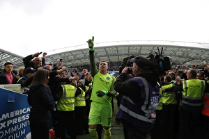 Brighton and Hove Albion vs. Wigan Athletic: A Tight Championship Showdown at the American Express Community Stadium (April 17, 2017)