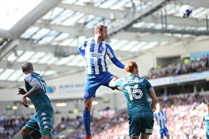 Brighton and Hove Albion vs. Wigan Athletic: A Tight Championship Showdown at the American Express Community Stadium (April 17, 2017)