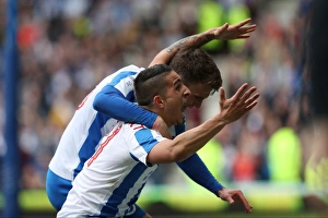 Brighton and Hove Albion vs. Wigan Athletic: A Fierce EFL Sky Bet Championship Clash at the American Express Community Stadium (17APR17)