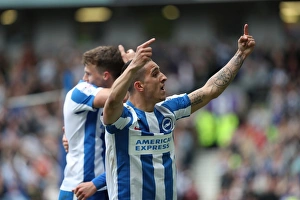 Brighton and Hove Albion vs. Wigan Athletic: A Fierce Sky Bet Championship Clash at the American Express Community Stadium (17APR17)