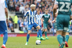 Brighton and Hove Albion vs. Wigan Athletic: A Championship Showdown at the American Express Community Stadium (17th April 2017)