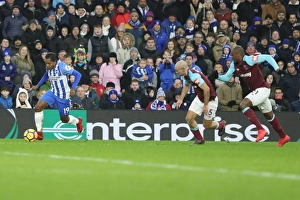 Brighton and Hove Albion vs. West Ham United: Premier League Showdown at American Express Community Stadium (03FEB18)