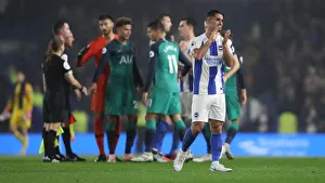 Brighton and Hove Albion vs. Tottenham Hotspur: Premier League Showdown at American Express Community Stadium (22SEP18)