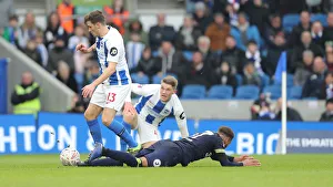 Fifth Round Prints: Brighton and Hove Albion vs. Derby County: Emirates FA Cup Clash at American Express Community Stadium (16FEB19)