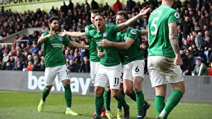Brighton and Hove Albion vs. Crystal Palace: Premier League Clash at Selhurst Park (09MAR19) - Intense Action on the Field