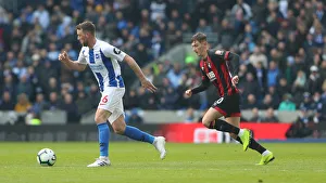 Brighton and Hove Albion vs. Bournemouth: Premier League Battle at American Express Community Stadium (13APR19)