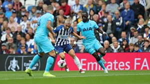 Brighton and Hove Albion vs. Tottenham Hotspur: Premier League Showdown at American Express Community Stadium (5th October 2019)