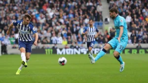 Brighton & Hove Albion vs. Tottenham Hotspur: Premier League Showdown at American Express Community Stadium (5th October 2019)