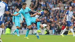 Brighton and Hove Albion vs. Tottenham Hotspur: Premier League Showdown at American Express Community Stadium (5th October 2019)