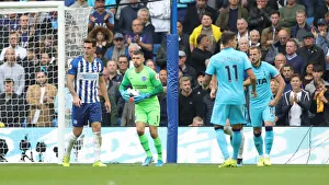Brighton & Hove Albion vs. Tottenham Hotspur: Premier League Showdown at American Express Community Stadium (5th October 2019)