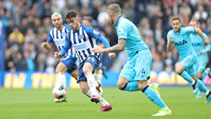 Brighton and Hove Albion vs. Tottenham Hotspur: Premier League Showdown at American Express Community Stadium (5th October 2019)
