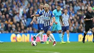 Brighton and Hove Albion vs. Tottenham Hotspur: Premier League Showdown at American Express Community Stadium (5th October 2019)
