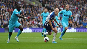 Brighton and Hove Albion vs. Tottenham Hotspur: Premier League Showdown at American Express Community Stadium (5th October 2019)