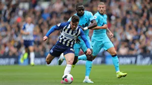 Brighton and Hove Albion vs. Tottenham Hotspur: Premier League Showdown at American Express Community Stadium (5th October 2019)