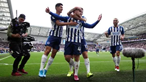 Brighton and Hove Albion vs. Tottenham Hotspur: Premier League Showdown at American Express Community Stadium (5th October 2019)