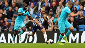 Brighton and Hove Albion vs. Tottenham Hotspur: Premier League Showdown at American Express Community Stadium (5th October 2019)