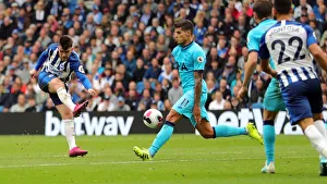 Brighton and Hove Albion vs. Tottenham Hotspur: Premier League Showdown at American Express Community Stadium (5th October 2019)