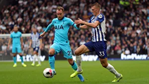 Brighton and Hove Albion vs. Tottenham Hotspur: Premier League Showdown at American Express Community Stadium (5th October 2019)