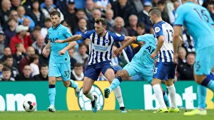 Brighton and Hove Albion vs. Tottenham Hotspur: Premier League Showdown at American Express Community Stadium (5th October 2019)