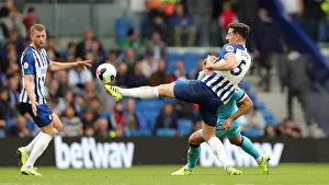 Brighton and Hove Albion vs. Tottenham Hotspur: Premier League Showdown at American Express Community Stadium (5th October 2019)