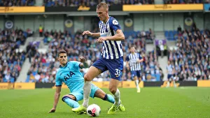 Brighton and Hove Albion vs. Tottenham Hotspur: Premier League Showdown at American Express Community Stadium (5th October 2019)