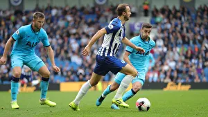 Brighton and Hove Albion vs. Tottenham Hotspur: Premier League Showdown at American Express Community Stadium (5th October 2019)